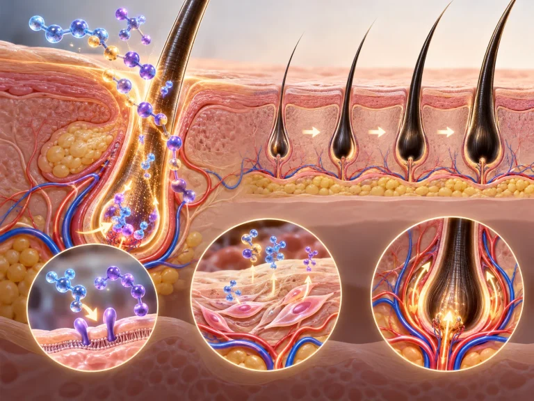Peptides for Hair Growth: What the Evidence Shows and How Safe They Are